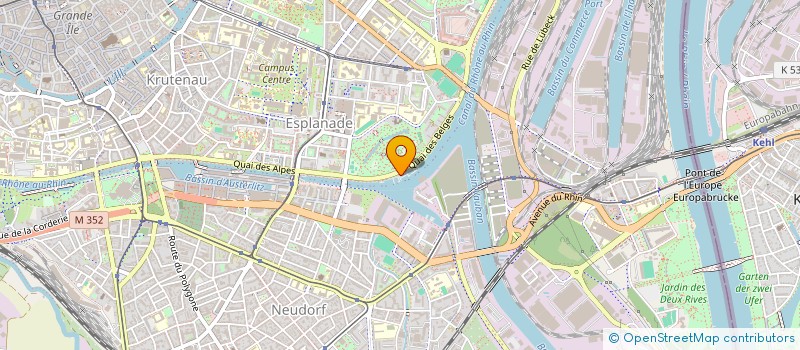 localisation de l'entreprise SEPTVIELA à STRASBOURG