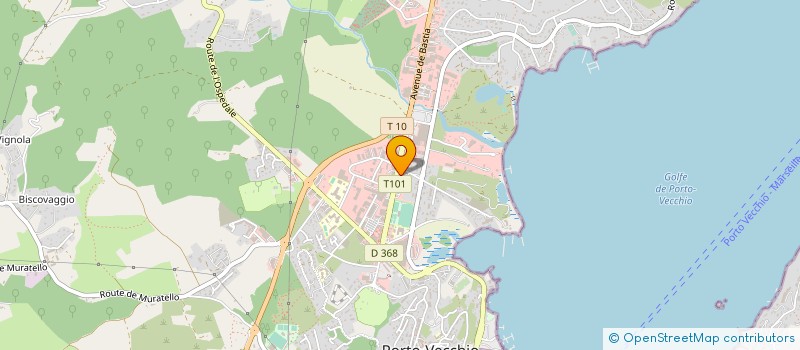 localisation de l'entreprise SEPVV PORTOVECCH VIANDES à PORTO-VECCHIO