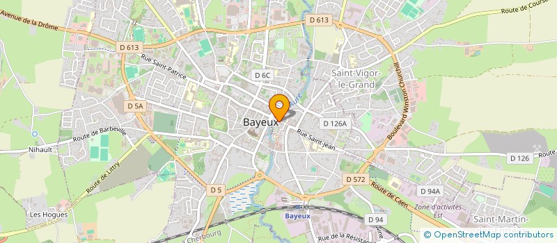 localisation de l'entreprise SEPYDIS à BAYEUX