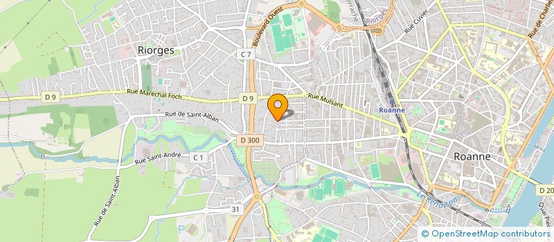 localisation de l'entreprise SEQUAGAN à RIORGES