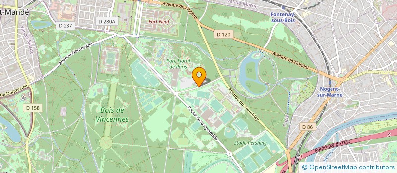 localisation de l'entreprise SEQUANA à PARIS