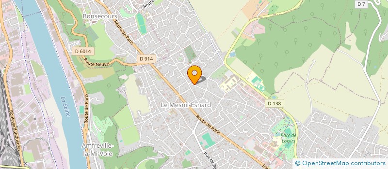 localisation de l'entreprise SEQUANA IMMOBILIER  LE MESNIL-ESNARD