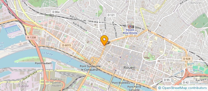 localisation de l'entreprise SEQUANA INVEST à ROUEN