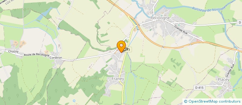 localisation de l'entreprise SEQUANE REAL ESTATE  FRANEY