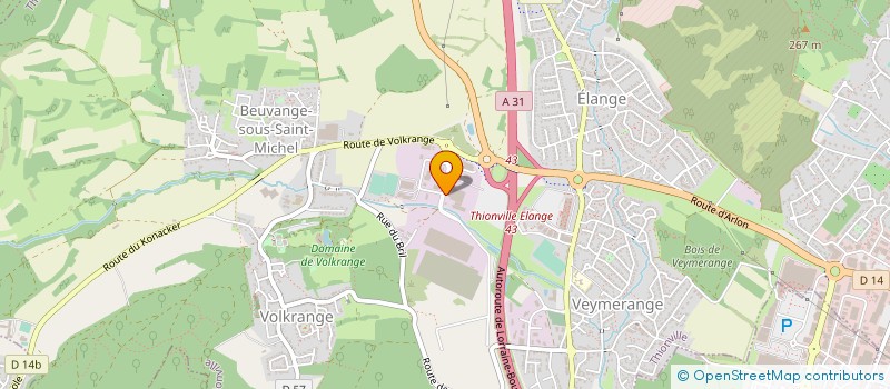 localisation de l'entreprise SEQUBE SAS à THIONVILLE