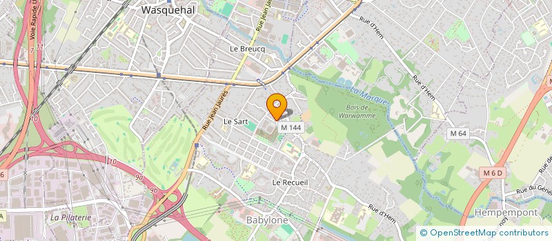 localisation de l'entreprise SEQUEDIN LUMIERE  VILLENEUVE-D'ASCQ