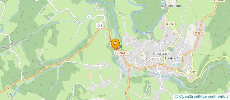 localisation de l'entreprise SEQUEIRA JOSE ET FILS à BOURGANEUF