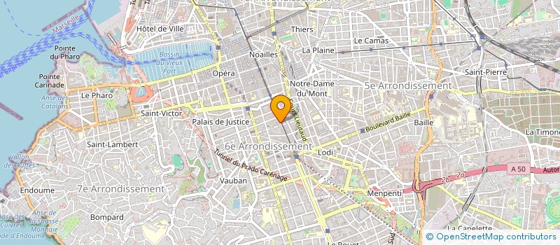 localisation de l'entreprise SEQUENCE 13 à MARSEILLE