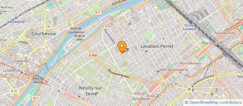 localisation de l'entreprise SEQUENCE LEASE à LEVALLOIS-PERRET