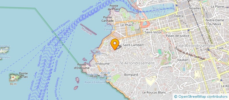 localisation de l'entreprise SEQUENCE SUD  MARSEILLE