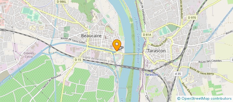 localisation de l'entreprise SEQUENCE4 à BEAUCAIRE