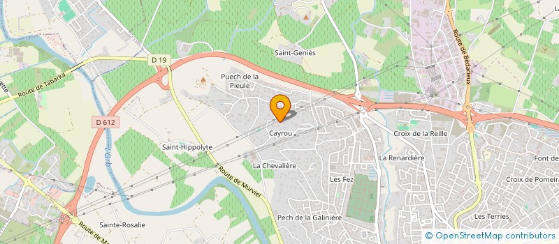 localisation de l'entreprise SEQUENTI à BEZIERS