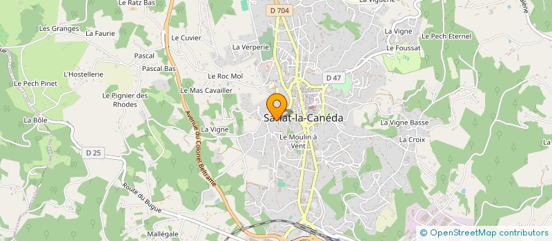 localisation de l'entreprise SEQUOIA 2T2L à SARLAT-LA-CANEDA