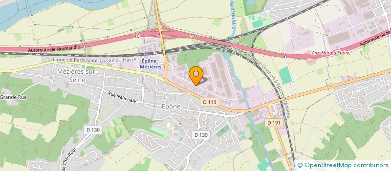 localisation de l'entreprise SEQUOIA à EPONE