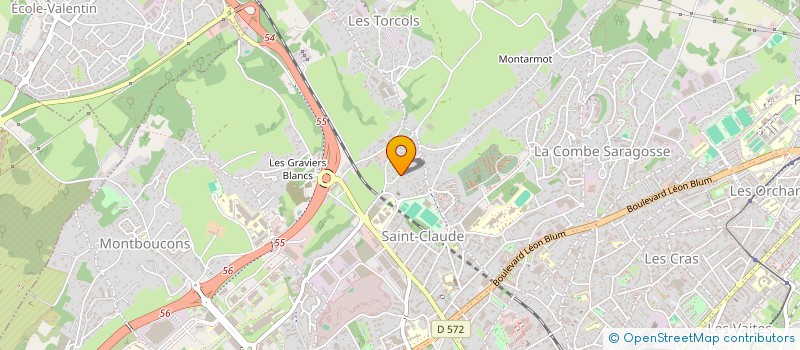 localisation de l'entreprise SEQUOIA  BESANCON