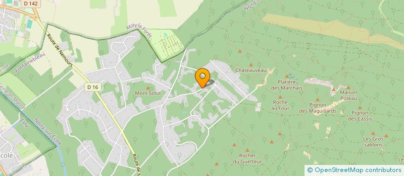 localisation de l'entreprise SEQUOIA à NOISY-SUR-ECOLE