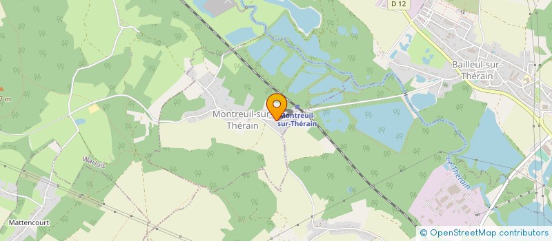 localisation de l'entreprise SEQUOIA  MONTREUIL-SUR-THERAIN