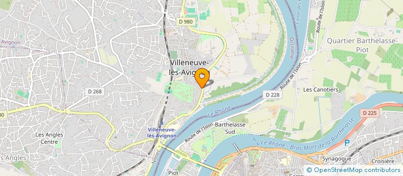 localisation de l'entreprise SEQUOIA  VILLENEUVE-LES-AVIGNON