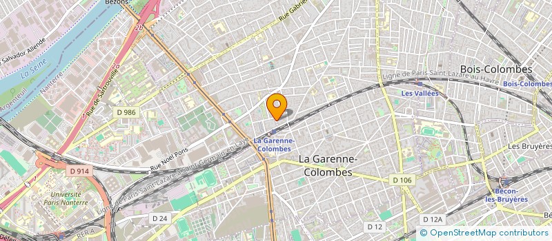 localisation de l'entreprise SEQUOIA à COLOMBES
