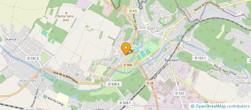 localisation de l'entreprise SEQUOIA à EPERNON