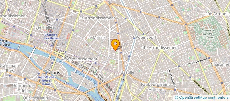 localisation de l'entreprise SEQUOIA  PARIS