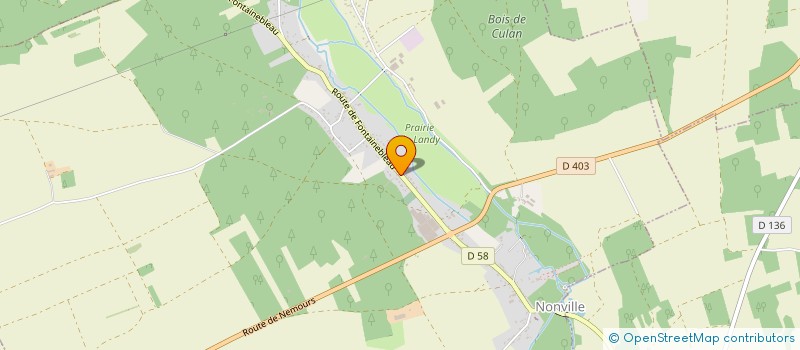 localisation de l'entreprise SEQUOIA  NONVILLE