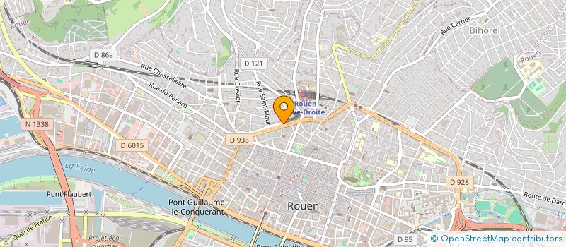 localisation de l'entreprise SEQUOIA  ROUEN