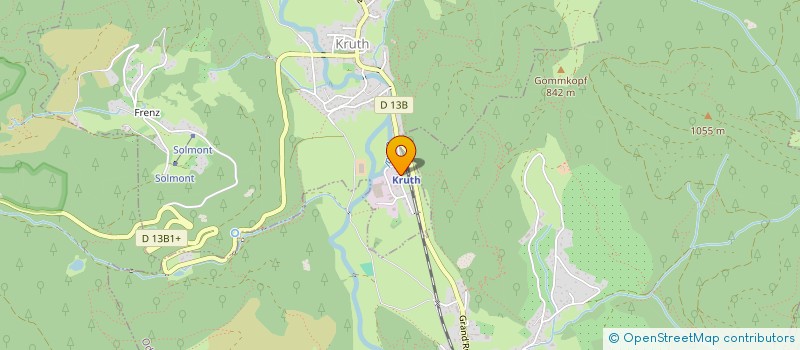 localisation de l'entreprise SEQUOIA  KRUTH