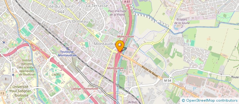 localisation de l'entreprise SEQUOIA à TOULOUSE
