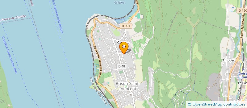 localisation de l'entreprise SEQUOIA  BRISON-SAINT-INNOCENT