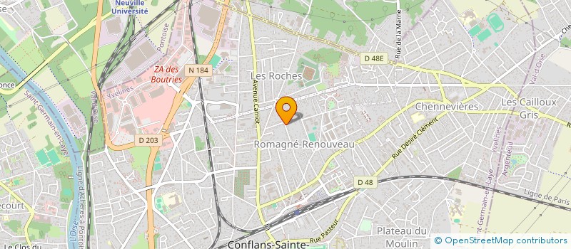localisation de l'entreprise SEQUOIA ENERGIES à CONFLANS-SAINTE-HONORINE