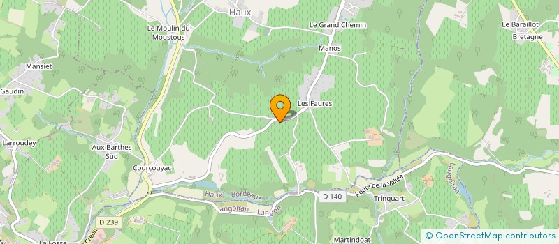 localisation de l'entreprise SEQUOIA FUND  HAUX