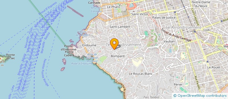 localisation de l'entreprise SEQUOIA IMMO à MARSEILLE