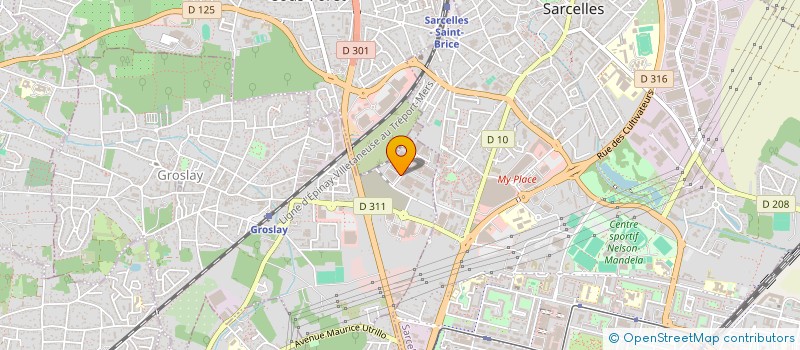 localisation de l'entreprise SEQUOIA IMMO  GROSLAY