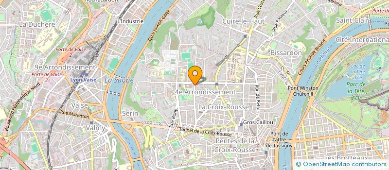 localisation de l'entreprise SEQUOIA INGENIERIE ET ENVIRONNEMENT à LYON