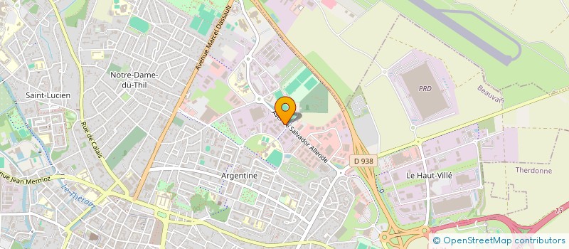 localisation de l'entreprise SEQUOIAS  BEAUVAIS