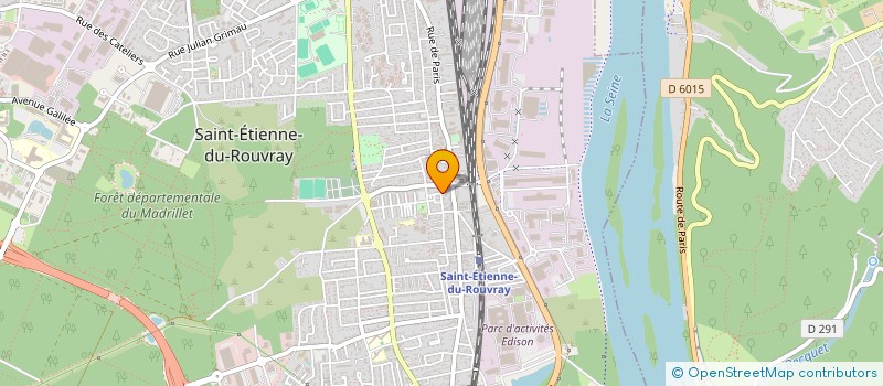 localisation de l'entreprise SER 1  SAINT-ETIENNE-DU-ROUVRAY