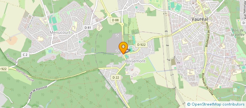 localisation de l'entreprise SER 95 à BOISEMONT