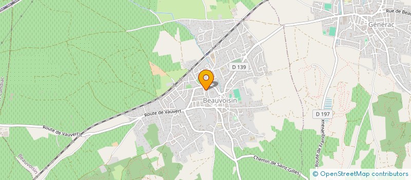 localisation de l'entreprise SER CO FRET à BEAUVOISIN