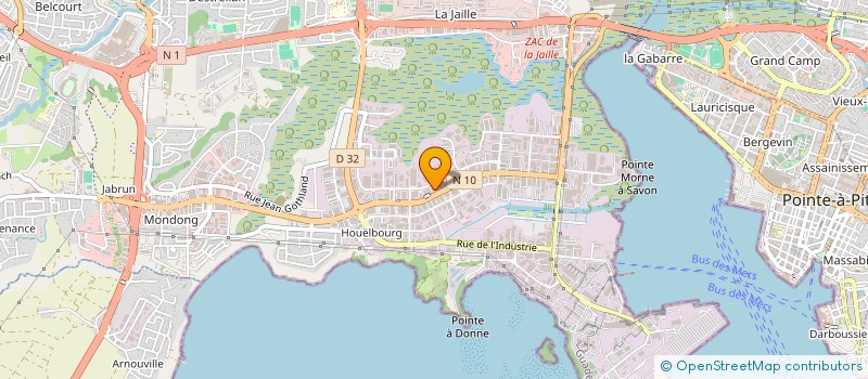 localisation de l'entreprise SER DIFFUSION  BAIE-MAHAULT