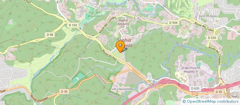 localisation de l'entreprise SER I - SOCIETE D'EXPLOITATION ET DE RESTRUCTURATION  VALBONNE