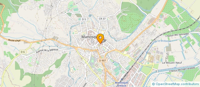 localisation de l'entreprise SER INGENIERIE à MANOSQUE