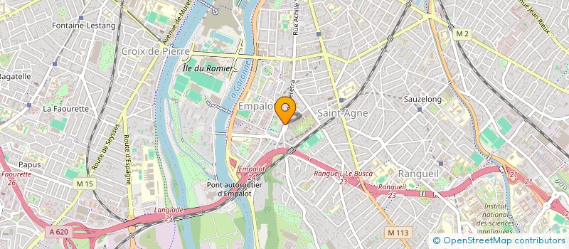 localisation de l'entreprise SER MEDIA EUROPEEN à TOULOUSE