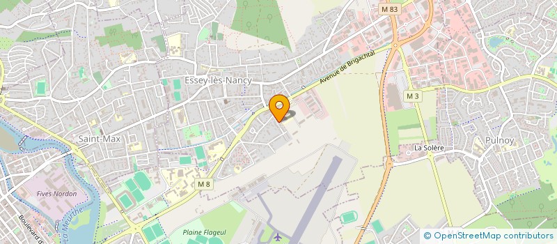 localisation de l'entreprise SER'MET LORR à ESSEY-LES-NANCY