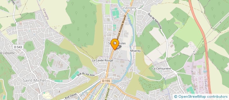 localisation de l'entreprise SER NORMANDIE / IDF à GRAVIGNY