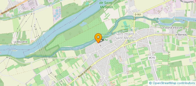 localisation de l'entreprise SER RIVE GAUCHE à SAINT-HILAIRE-SAINT-MESMIN