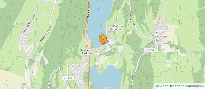 localisation de l'entreprise SER SIRANT IMMOBILIER  SAINT-THEOFFREY