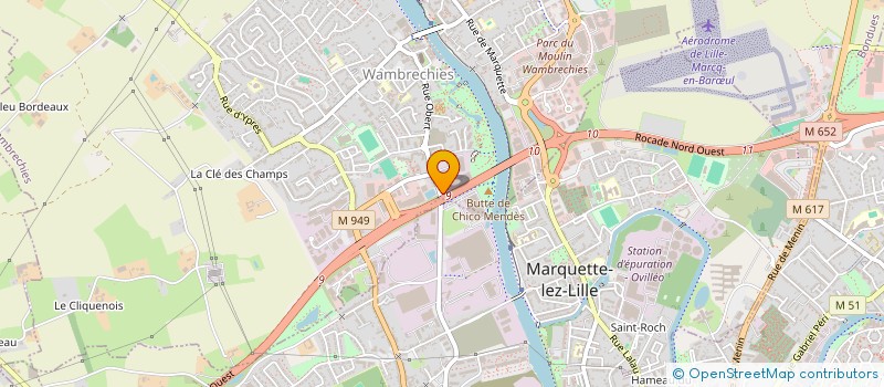 localisation de l'entreprise SER'TOIT à WAMBRECHIES