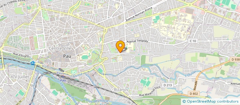 localisation de l'entreprise SER Y ESTAR à PAU