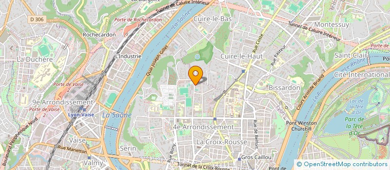 localisation de l'entreprise SERA  LYON